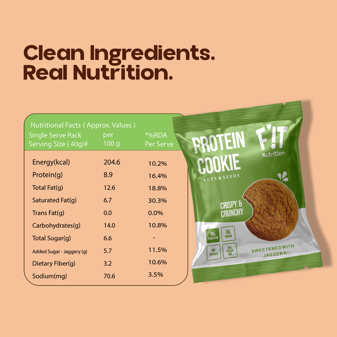 All in One Trial pack - 20g Protein Bars(3 pcs), Energy Bars(3 pcs), Mini Protein Bars(2 pcs) & Cookies(2 pcs)
