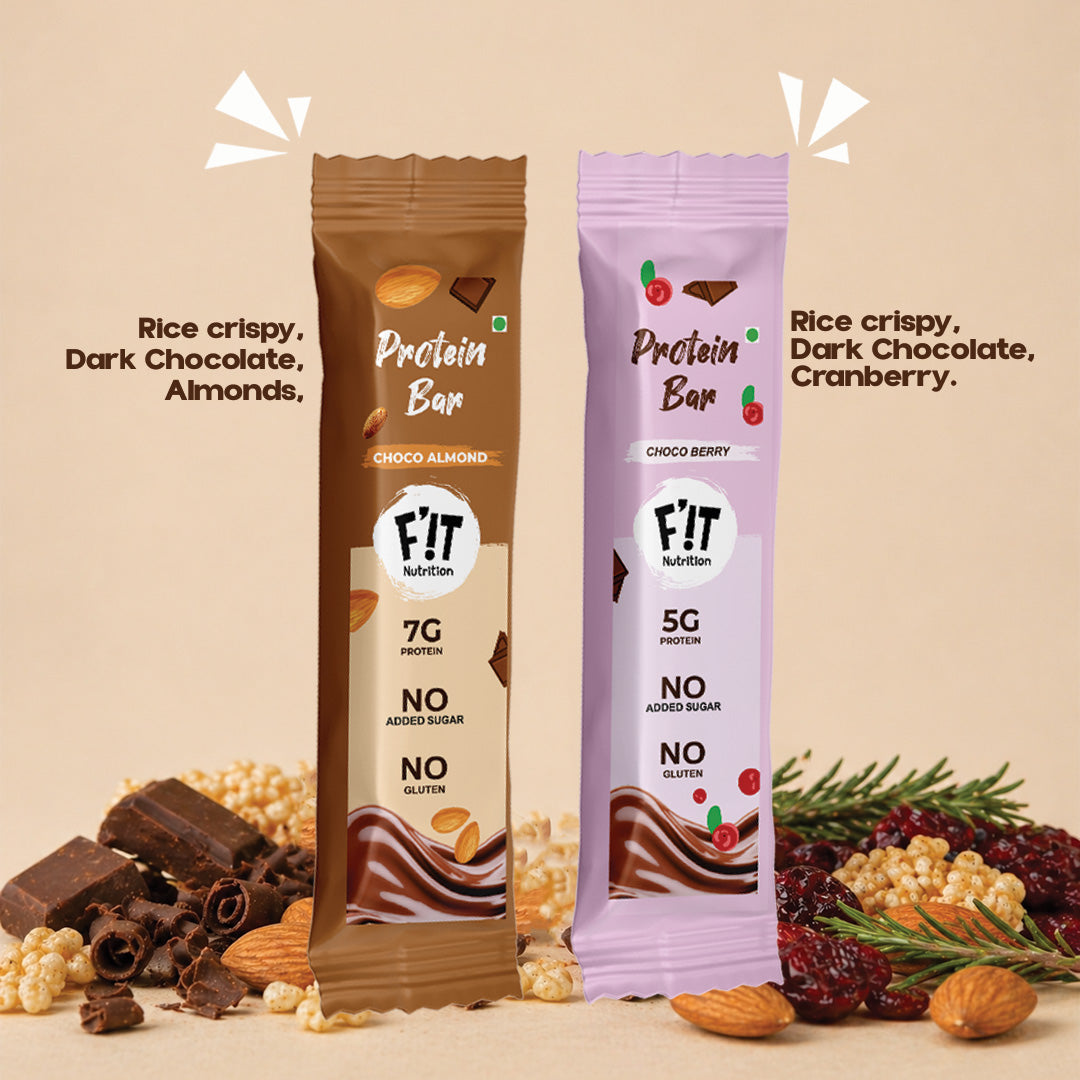 All in One Trial pack - 20g Protein Bars(3 pcs), Energy Bars(3 pcs), Mini Protein Bars(2 pcs) & Cookies(2 pcs)