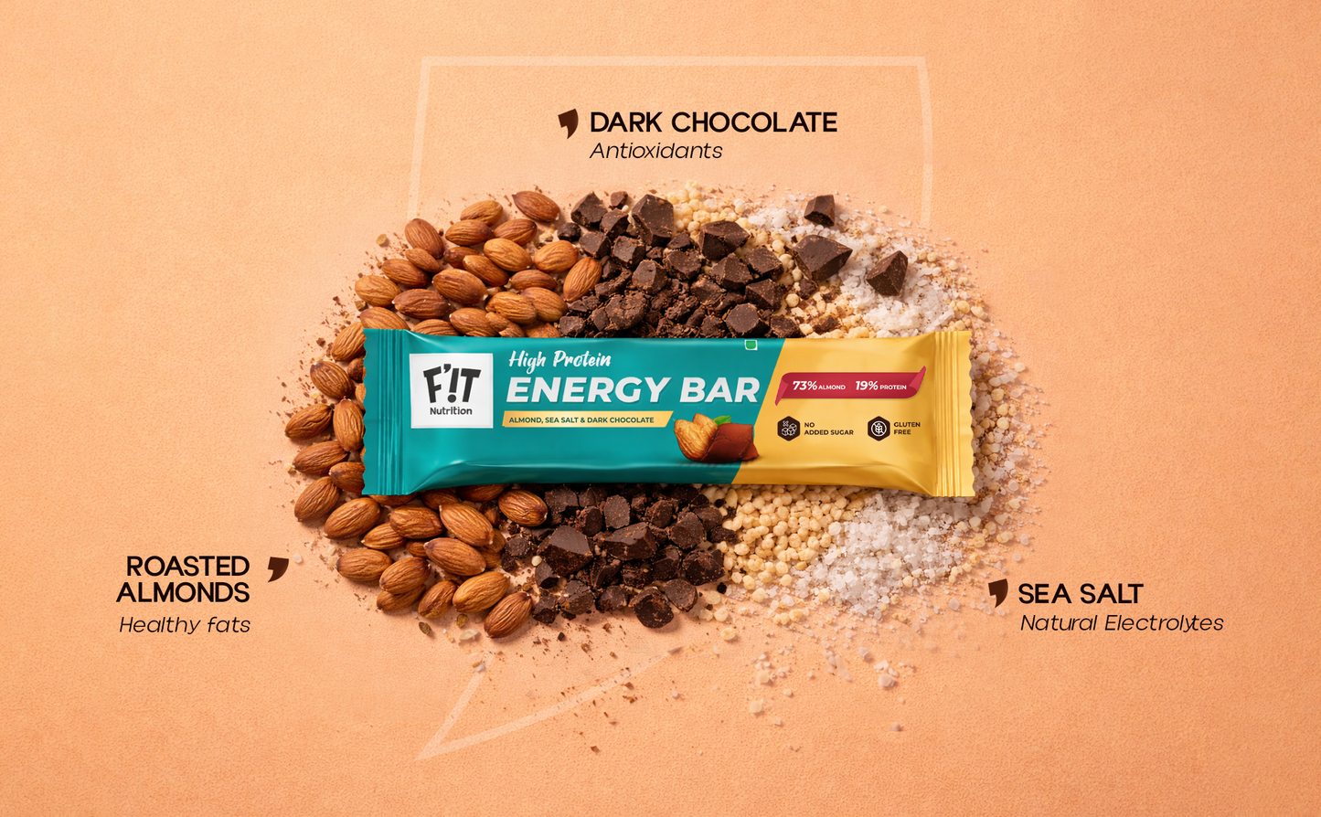 Assorted Energy Bar - Pack of 6 (Each variant 2 pcs)