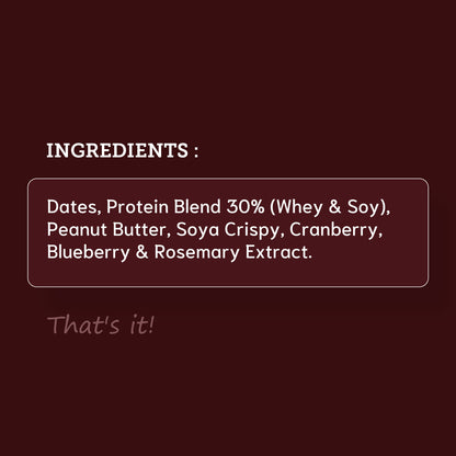 Berry Blast High Protein Bar - 20g  - Pack of 4