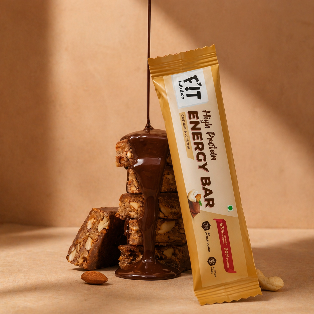 Cashew Almond Energy Bar - Pack of 5