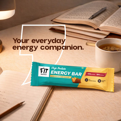 Almonds, Sea Salt & Dark Chocolate Energy Bar - Pack of 5