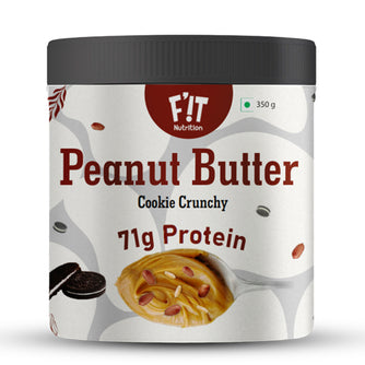 Cookie Crunchy Peanut Butter | Rich in Protein | Gluten Free | 350g
