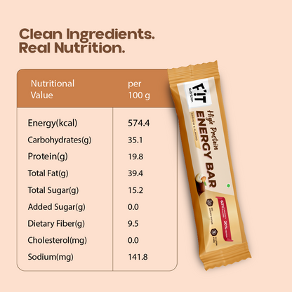 Cashew Almond Energy Bar - Pack of 5