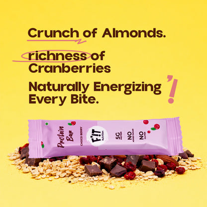 Choco Berry Mini Protein Bar - Pack of 12