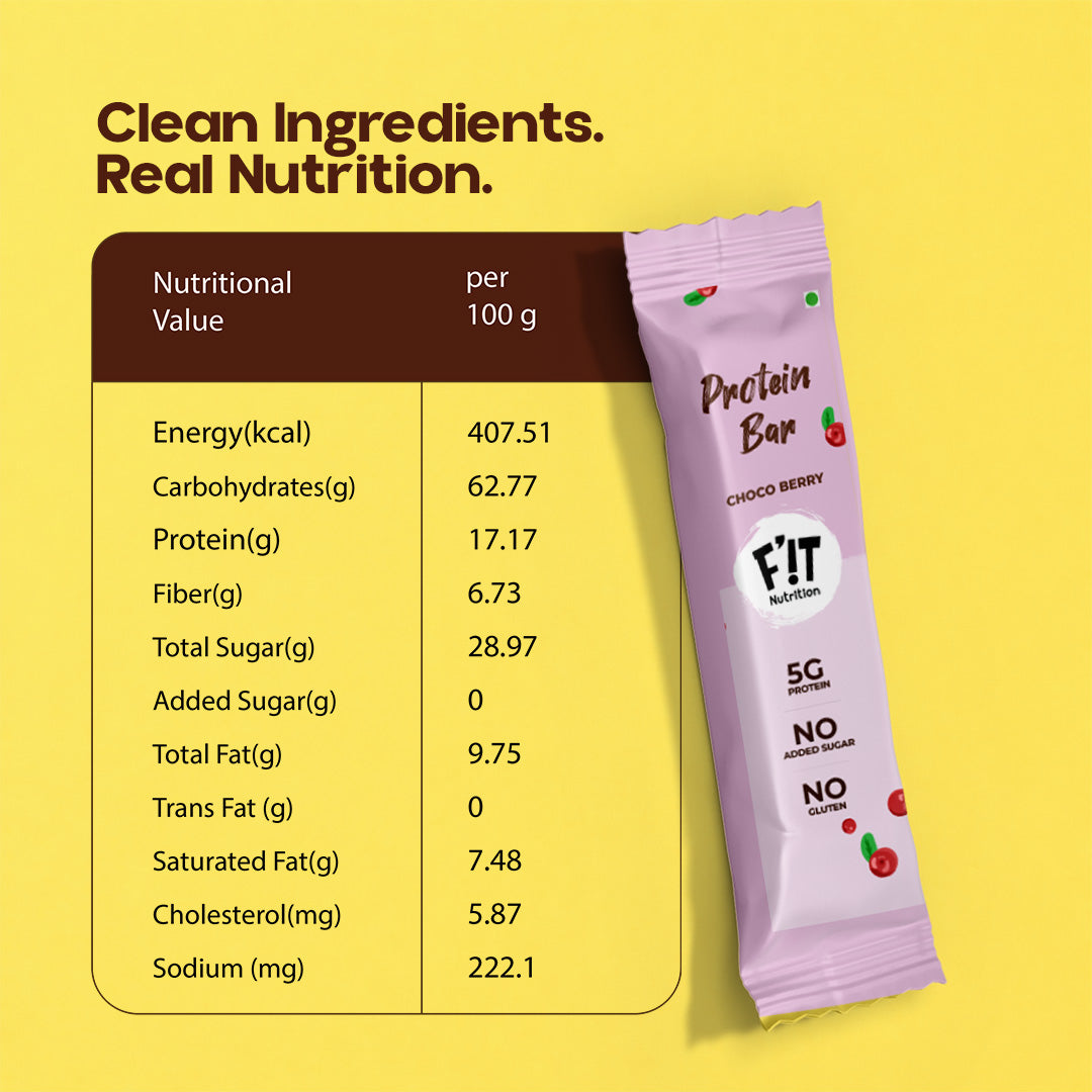 Choco Berry Mini Protein Bar - Pack of 12