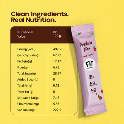 Choco Berry Mini Protein Bar - Pack of 12