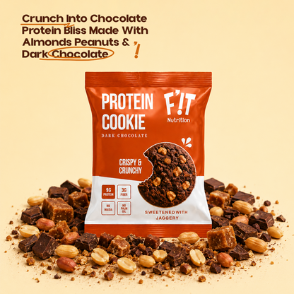 Chocolate Protein Cookies - Pack of 12