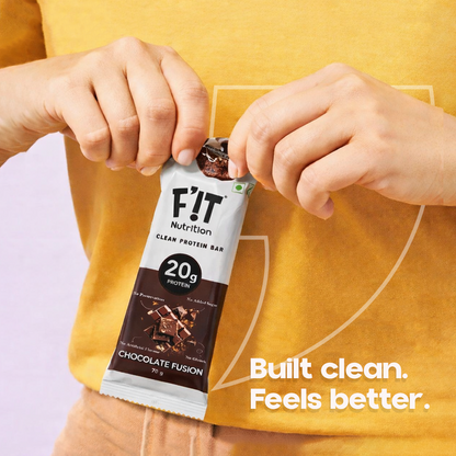 Chocolate Fusion High Protein Bar - 20g Protein - Pack of 4