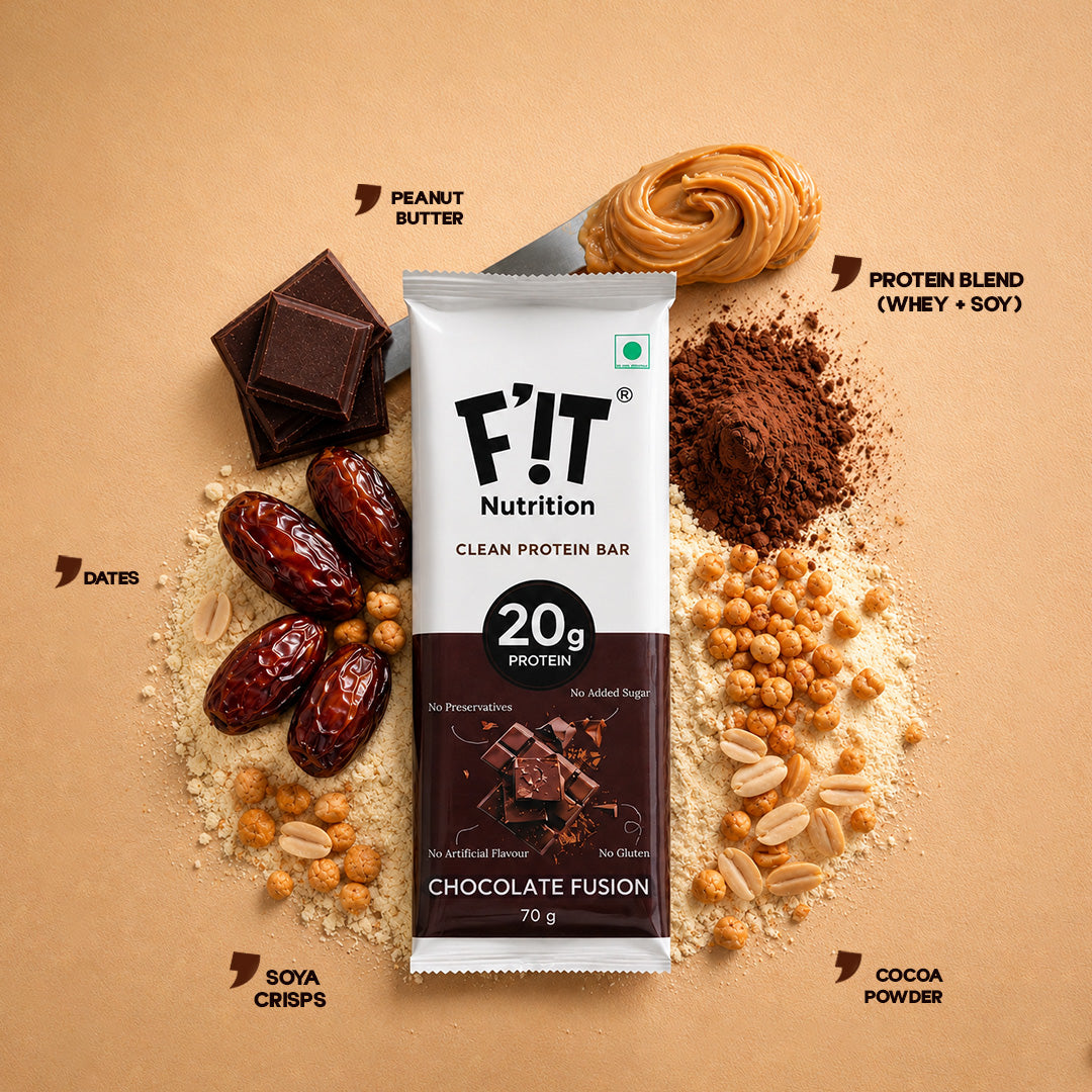 Assorted 20g Protein Bar - Pack of 70g x 6 (Each variant 2 pcs)