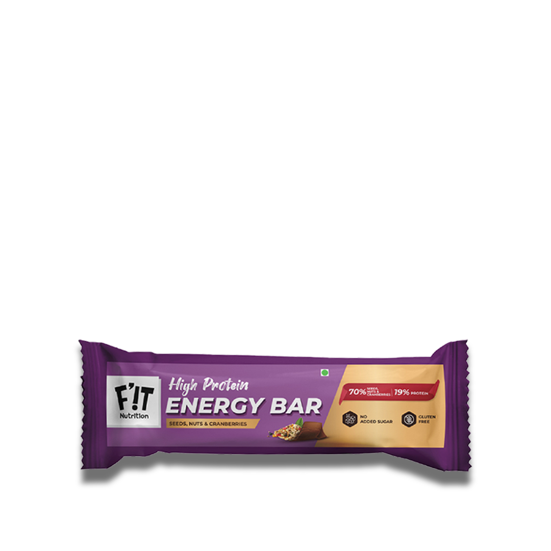 Seeds, Nuts & Cranberry Energy Bar - Pack of 5