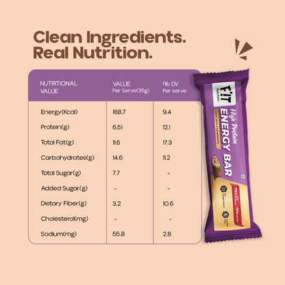 Seeds, Nuts & Cranberry Energy Bar - Pack of 5