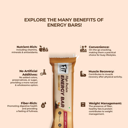 Cashew Almond Energy Bar - Pack of 5
